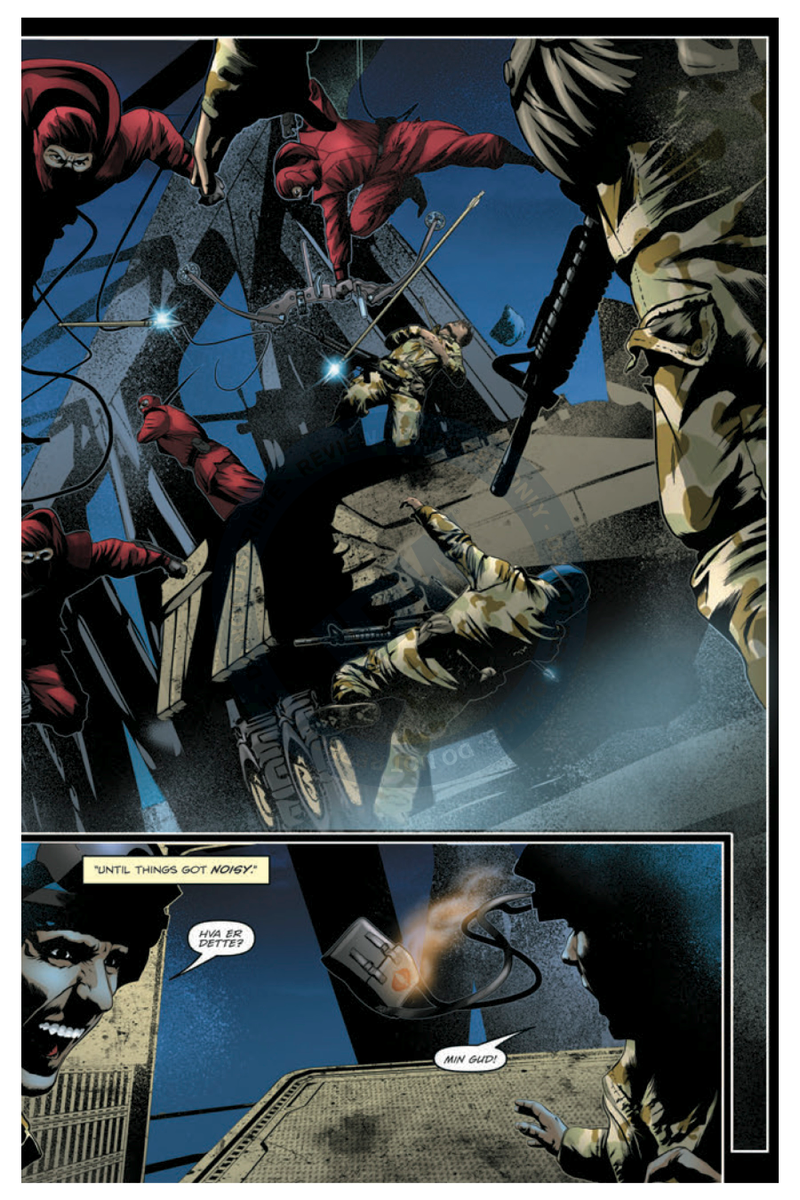 Illustration for article titled In the latest G.I. Joe comic, Snake Eyes goes to war with a zillion ninjas